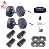 SIA 273 8000W 4wd 96V 120kph BLDC brushless electric car conversion kits with motor controller