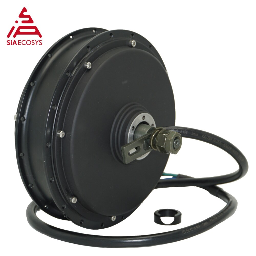 QS MOTOR E-Bike 3KW 50H72V 70KPH Spoke Hub Motor with 19*1.6inch moped wheel rim and SIA7230 controller