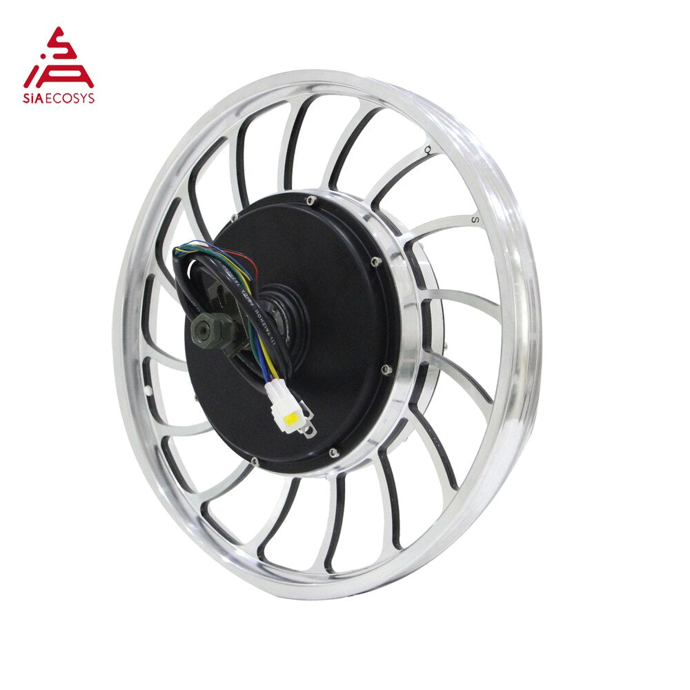 QSMOTOR 20X2.125inch 1000W 205 V2 Electric Bike Cast Wheel Hub Motor With KLS4812S For Electric Bicycles Solar Tricycle