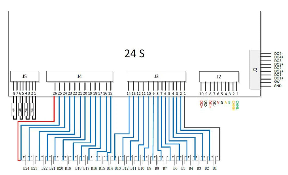 ANT Smart BMS 300A 10S to 24S 120A continous 150A max Bluetooth APP Lithium Battery Protection Board with CAN BUS