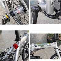 Java X3  Bicycle 14 inch 16 inch Foldable Bike Aluminum Alloy Frame Folding Bike Internal 3 Speed Double Disc Brake