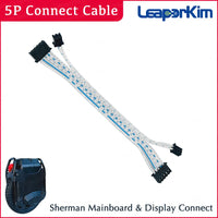 Original Mainboard & Display Connection 5P Cable for Leaperkim Sherman Veteran Unicycle Spare Parts Electric Monowheel