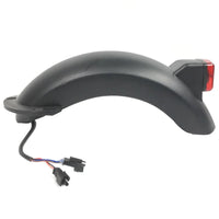 Plastic Mudguard Rear Fender for FLJ C11 T11 C10 Electric Scooter with rear brake light