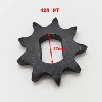 BM1418ZXF 9T 10T 12T 14T 16T 420 428 Electric Tricycle Sprocket for Chain Drive Bicycle Motorcycle Gear Brushless DC Motor Pinio