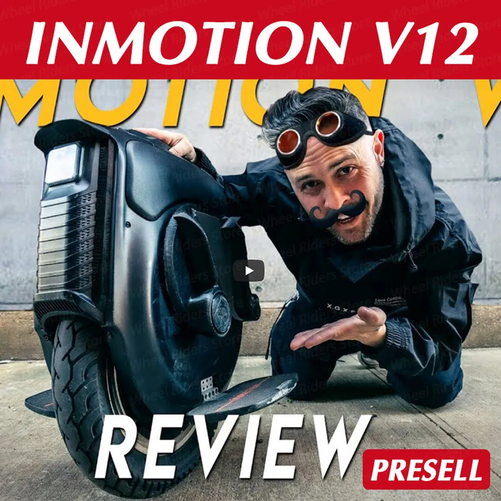 Original INMOTION V12 Electric Unicycle 2500W 100V 1750Wh 70km/h 2021 New One Wheel Balance Smart Monowheel