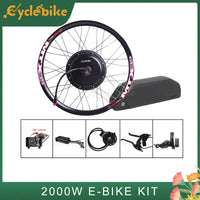 135mm Neweset V3 135mm drop out ebike kit 52V WF2000W electric bike conversion kit with 52V 17AH DP lithium battery