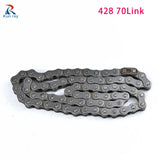 KUNRAY 25H T8F 410 420 428 Bicycle Chain For Bike Electric Bicycle Motorcycle Tricycle MY1016 MY1020 MY1016Z3 BM1418ZXF Motor