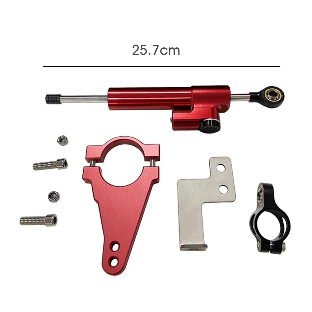 Steering Damper for FLJ SK2 E2 H10-2 Electric Scooter dual front big suspension 13inch 14 inch kickscooter Stabilizer