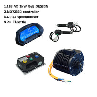 Fardriver ND72530 Controller with QSMOTOR 138 3000W V1 V2 70H 72V 100KPH Mid drive Motor conversion kit 