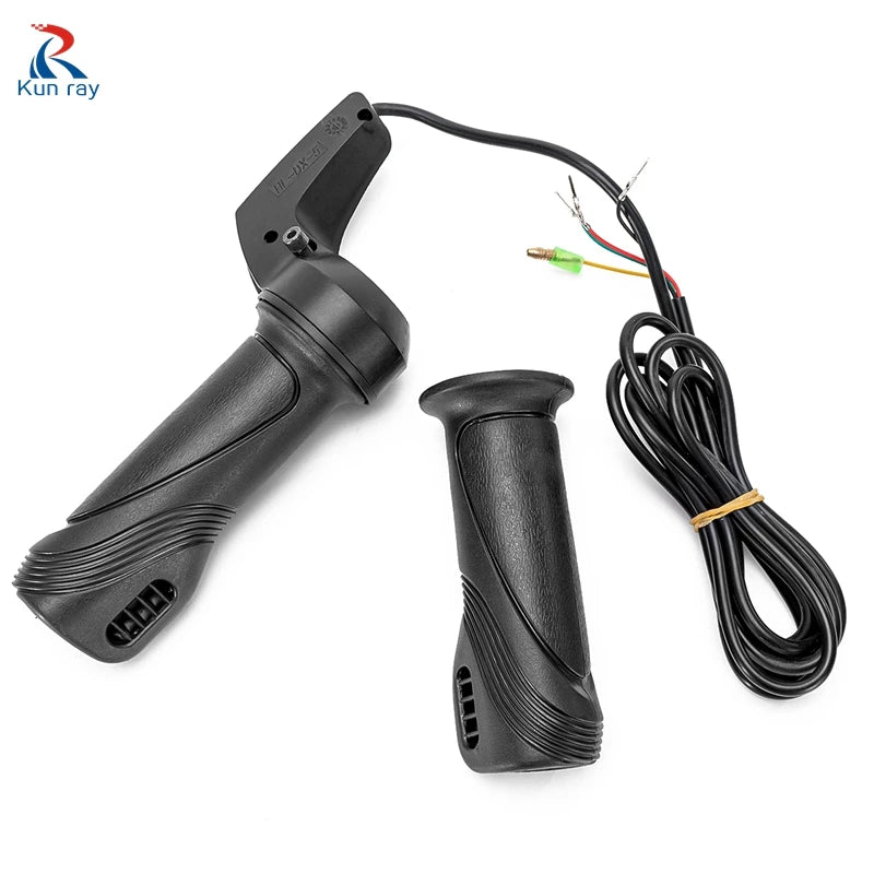Wuxing 52X-DX Twist Throttle With Battery Indicator 36V 48V Li-Battery Ebike Escooter Speed Control Handlebar Accelerator Parts