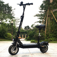 FLJ C11 48V 1200W Adult Electric Scooter with seat foldable e scooter kick scooter 10inch wheel electro bike scooter electrico