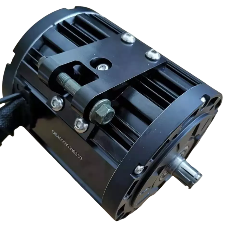 QS 90H 138 4000W 90H 7500W Air Cooled Mid Drive Motor Max Continous 72V 100KPH Offroad Dirtbike