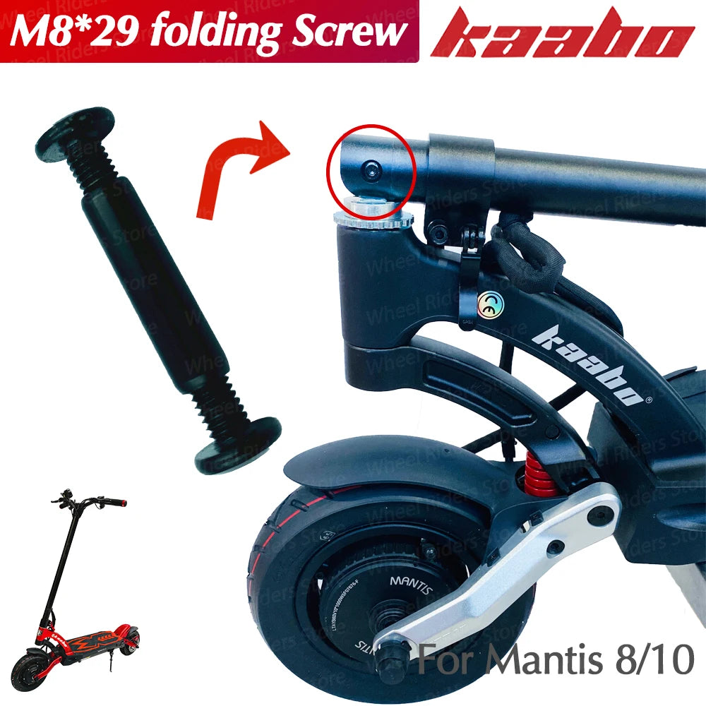 Kaabo mantis Folding butt screw Folding part screw M8*29 for Kaabo Mantis electric scooter stem