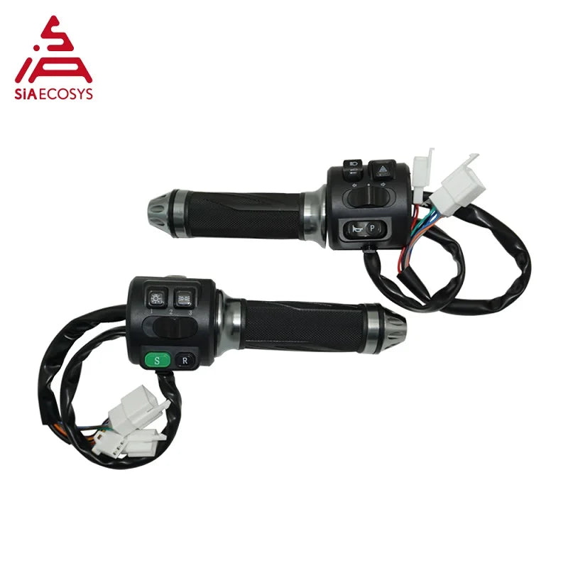 SiAECOSYS QSMOTOR 12x7.5inch 1500W 48V 55kph Hub Motor with EM50SP controller and kits for E-Scooter