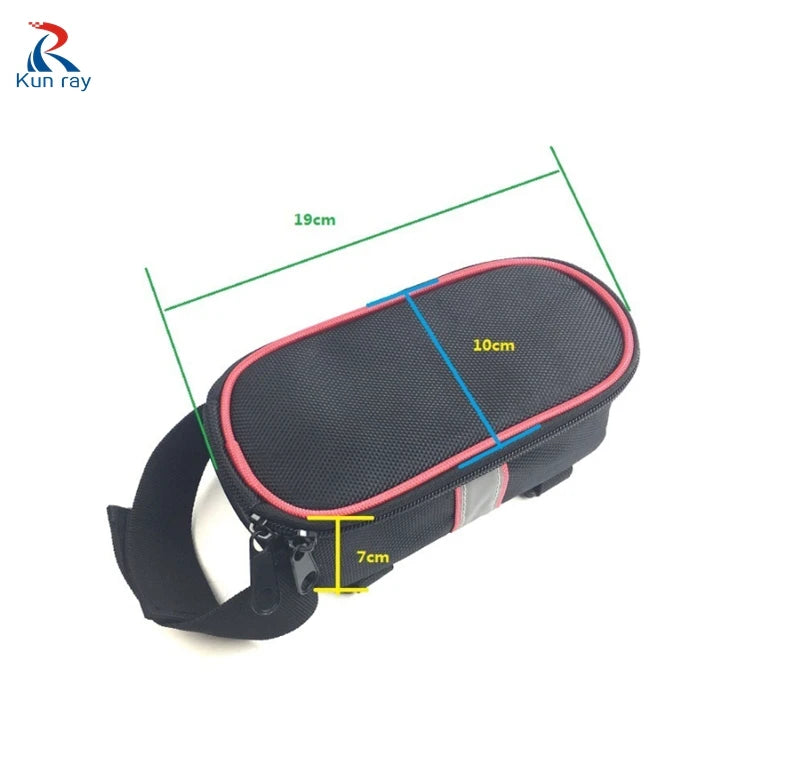 Waterproof Electric Bicycle Controller Bag - Heavy-Duty Frame Mount Storage Case for E-Bike Conversion Kits (Size S & L)