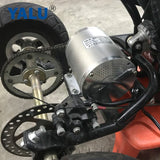 36-72V 500-3000W Electric Mobility Scooter Go-Kart BLDC Motor with Dirt Bike Brushless Motor and accelerator foot Pedal Throttle