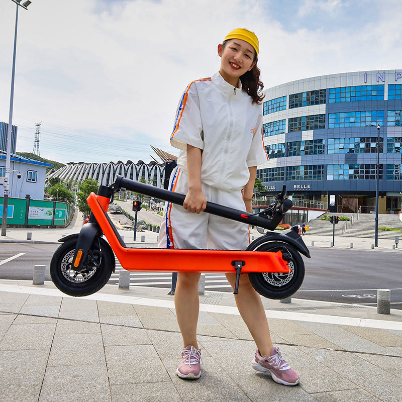 HX X9  Electric Scooter 500W 36V 15.6Ah 10inch 40km/h IP54 Skateboard Foldable Electric Scooter  Portable E-Scooter for Convenient Commuting and Urban Travel