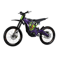 Experience the Thrill of Off-Road Racing with the Sur Ron Electric Dirt Bike - Light Bee X Phantom Purple Edition, a High-Performance Motocross Bike for Adults