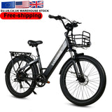 SAMEBIKE RS-A01 Electric City Bike  fast delivery high energy all terrain tire moped ebike electric bike