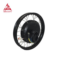 QS Motor 273 Hub Motor 12000W 40H V3 with 19inch moped wheel rim 100KPH