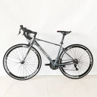 EWIG  Road Bike Aluminum Gravel Bike 700C Tire Bicycle V Brake 16 Speed Racing Bikes for Adult Student