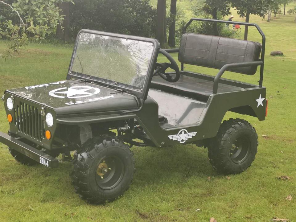The newest atv high quality buggy 1200w electric mini jeeps car for children and adults