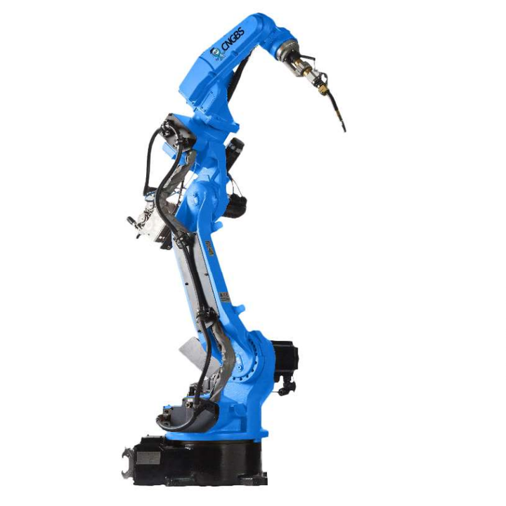 6 axis robot china mig welding robot GBS6-C2080 arms robotic With welding torch and 2 AXIS welding positioner