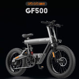 GOGOBEST GF500 Electric Mountain E-bike  750W Motor Off-Road Bicycle with 20*4.0 Fat Tire and Hydraulic Disc Brake for Mountain Sport and Dirt Riding