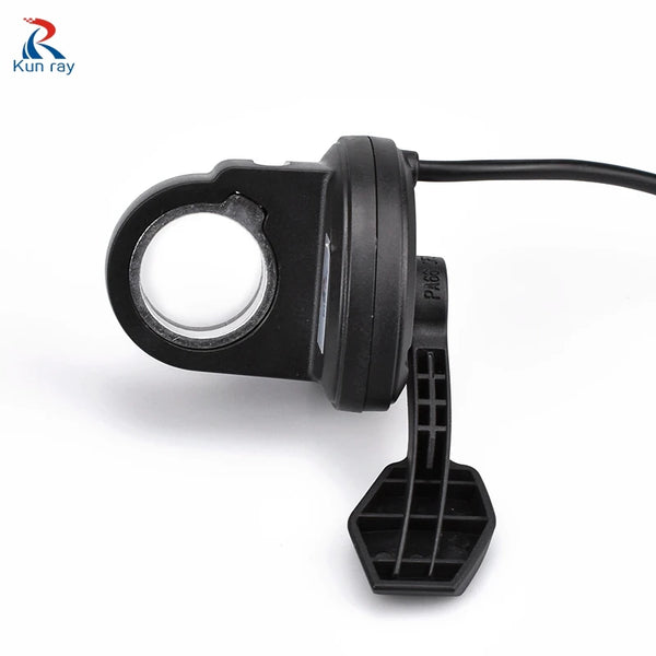 WUXING 108X Right Left Finger Thumb Throttle Ergonomic Design 20-22mm DIA Handlebar Electric Bicycle Scooter Bike Accessories