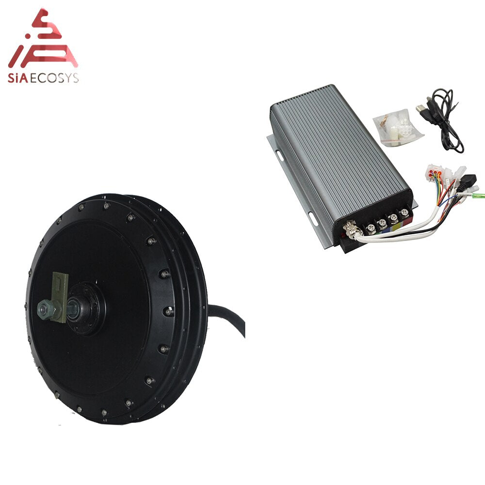 QS Motor 273 40H V3 Electric high power bicycle kit / E bike kit / spoke 4000W Powerful Hub Motor Kit with TFT H6 speedometer