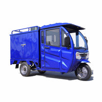 SS-3.1 EEC Certified New for 2024 Cargo Tricycle Electric Tricycles for Adults Totally Enclosed Cargo Tricycle 3wheel