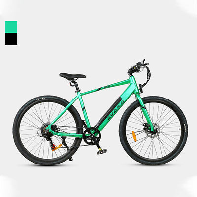 AVAKA R3 Electric Road Bike 27.5 Inch Wheel 36V 350W Rear Brushless Motor Ebike with 36V 12.5Ah Lithium Battery Mountain City Bicycle with 7-Speed Gear System