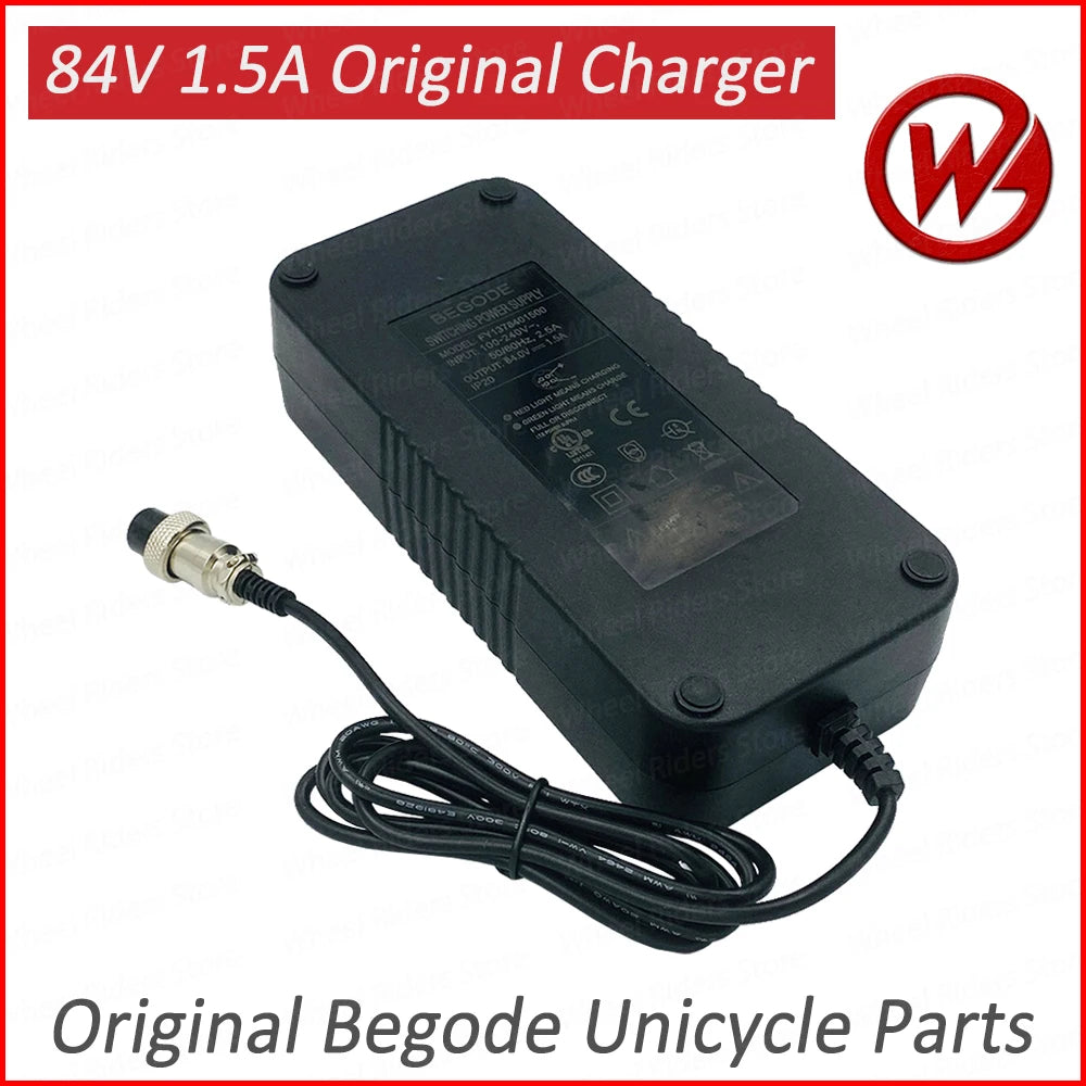 Begode Gotway 84V 1.5A Original Standard Charger 100% original Spare Parts Accessories Charge MCM5 Tesla Unicycle