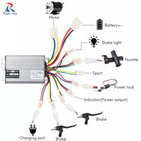 36V 48V 1000W 30A DC Brush Motor Controller Electric Bike Controller Speed Controller For Brushed Motor Electric Bicycle Parts