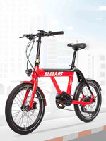 20inch electric folding power-assisted bicycle bafang350w mid torque motor urban lightweight travel two-wheel assisted bicycle