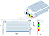 Sabvoton 72150 V2 SVMC series PAS available Motor Controller Kits with H6 TFT display and bluetooth adaptor