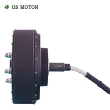 QS Motor 8000W 273 50H V3 72V 96V 20kW 350N.m Peak Brushless DC Gearless Electric Car In Wheel Hub Motor