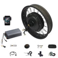 NBPower 3000W Waterproof Ebike Conversion Kit  60V 72V  20 26*4.0inch 100mm Width Wheel Hub Motor Bicycle Electric Bike Conversion Kit