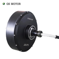 QSMOTOR 12*5inch 5000W 72V 90kph 2wd Single Shaft Hub Motor controller Electric Car Conversion Kit for Electric ATV Car