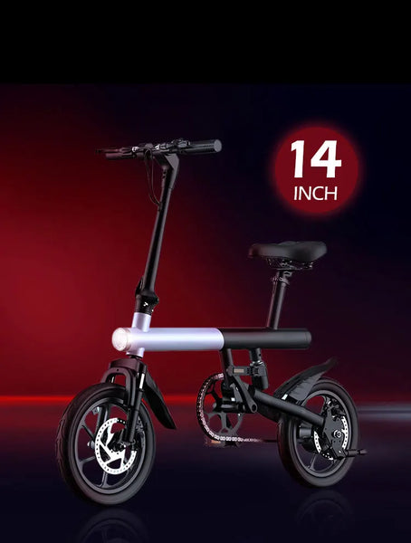 MZ-4 UK EU Warehouse Full Suspension 14 Inch 48V 350W Cheap Mini Foldable Electric Hybrid Bike E Bike Kids