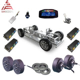 SIA 273 8000W 4wd 96V 120kph BLDC brushless electric car conversion kits with motor controller