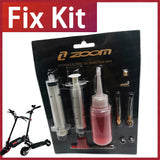 Upgrade New Version Fix Kit ZERO/KAABO Hydraulic Brake Bleed Kit For ZOOM Brake System Include M4 M6 Oil Injection Nozzle Tool