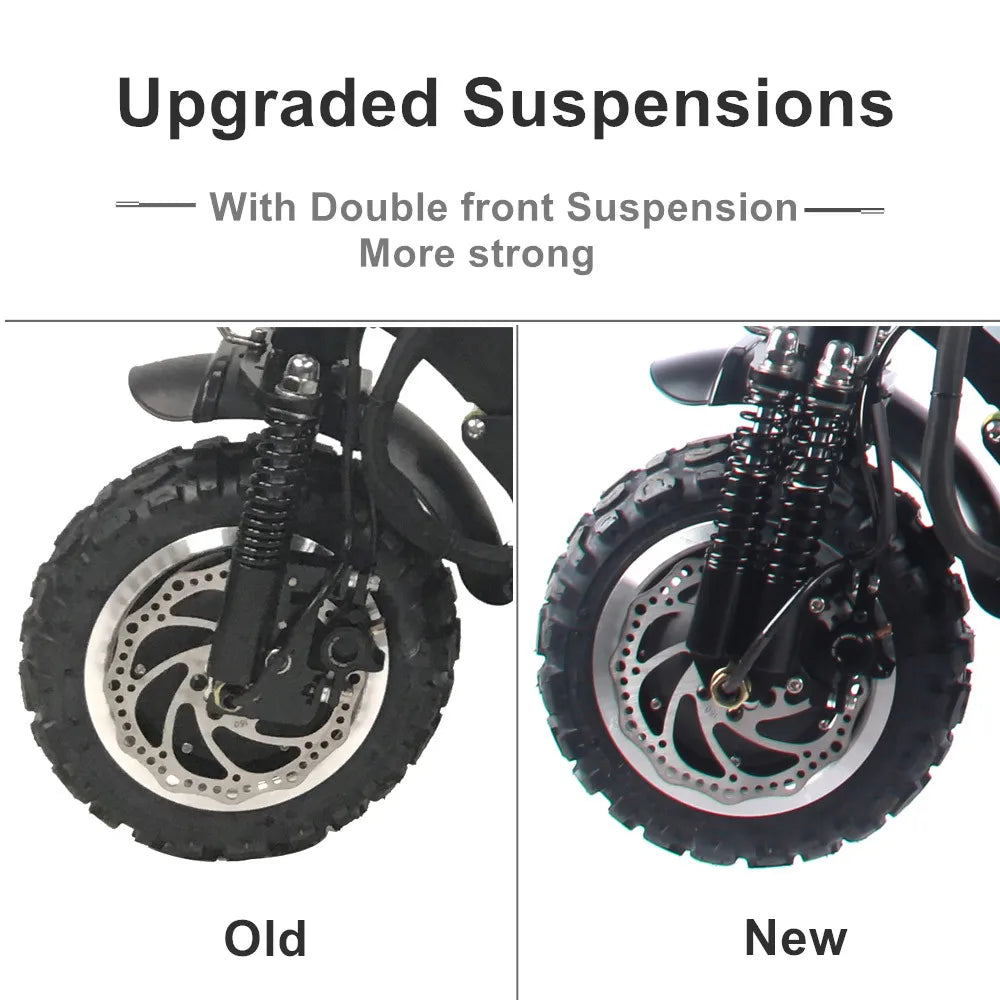 FLJ Upgrade 3200W Dual Motor E Scooter with 80-130kms range Europe Stock Kick Scooter e bike bicycle Road Tire electrico scooter