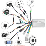 Kunray 6pc/set G51 Display Ebike Scooter Controller for Motor Thumb Throttle 24V-48V 350W 500w  G23 E-Bike Parts Acessories