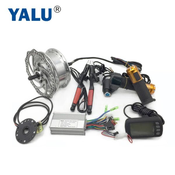 24V36V 250W Electric Bicycle Front Hub Wheel Conversion Kit With LCD display E-bike Front Brushless Hub Motor Controller