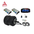 QS Motor 273 8000W 2wd 96V 115kph BLDC Brushless Electric Car Hub Motor Conversion Kits With APT96600 Motor Controller