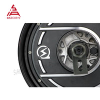 High Power QSMOTOR 10inch 7000w V4.2 72V 106kmh DC Brushless Racing Scooter Electric Hub Motor  with CE