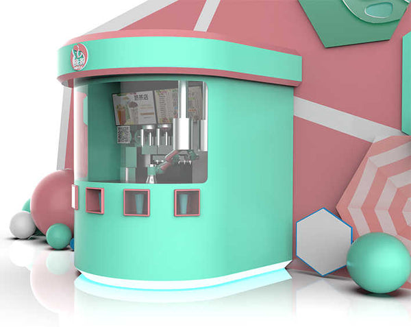 Smart Robot Bubble Tea Expert Robotic Bubble Tea Vending Machine - E ...