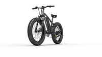 GOGOBEST Electric Mountain Bike 1000W Mid Drive Folding E-Bike with 26 Inch Fat Tire and Rear Shock for Off-Road Adventures and Snow Riding