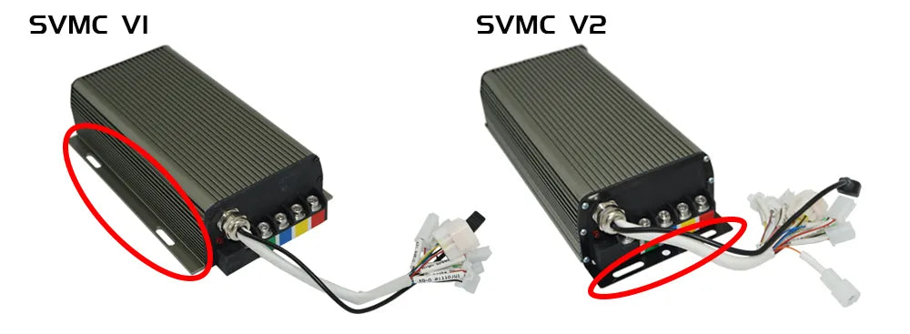 NBpower US Stock sabvoton kit 72V 80A 100A 150A 200A V2 Controller Kit for 3kw 5kw 8kw 12kW Ebike Motor Kit with UKC1 Display